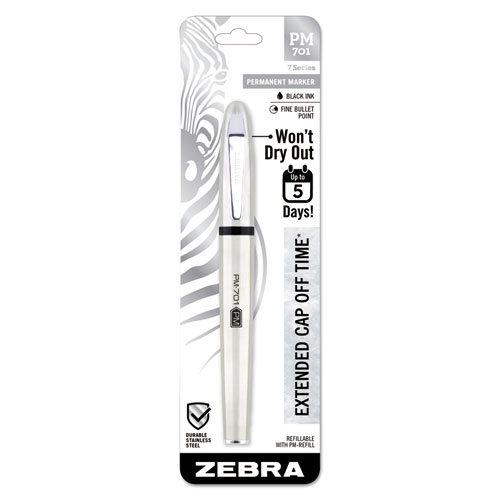 Picture of PM-701 Permanent Marker, Medium Bullet Tip, Black