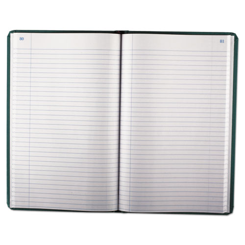 Picture of Account Record Book, Record-Style Rule, Blue Cover, 11.75 x 7.25 Sheets, 150 Sheets/Book