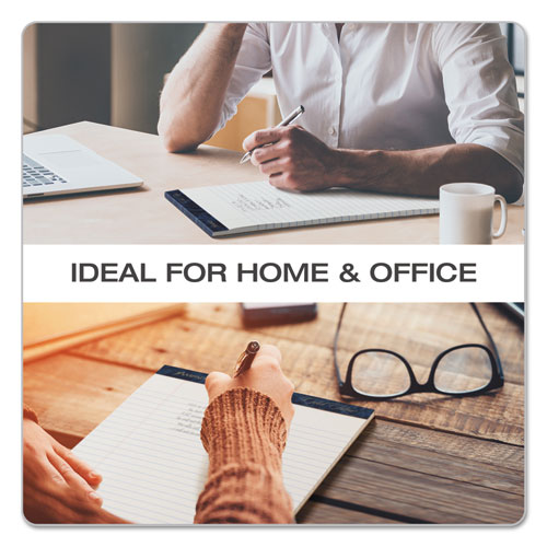 Picture of Gold Fibre Quality Writing Pads, Wide/Legal Rule, 50 White 8.5 x 11.75 Sheets, Dozen