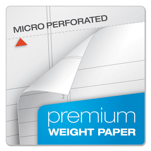 Picture of Gold Fibre Wirebound Project Notes Pad, Project-Management Format, Green Cover, 70 White 8.5 x 11.75 Sheets