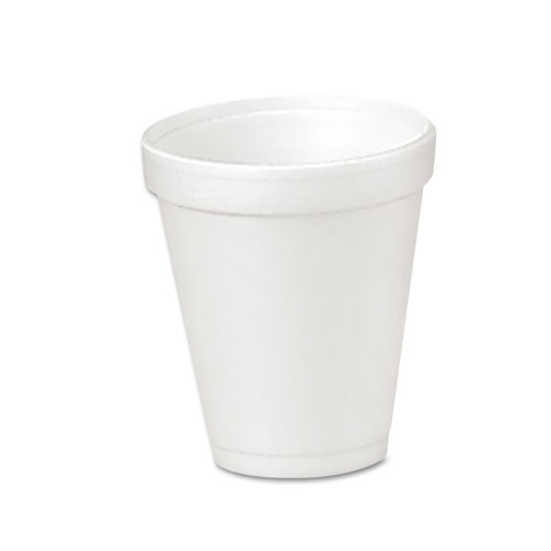 Picture of Foam Drink Cups, 4 oz, 50/Bag, 20 Bags/Carton