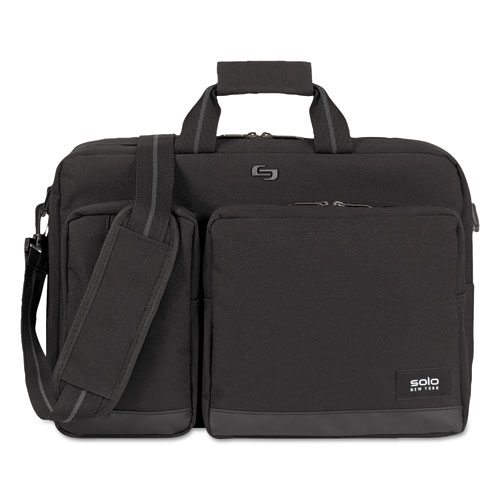 Picture of Urban Hybrid Briefcase, Fits Devices Up to 15.6", Polyester, 5 x 17.25 x 17.24, Black
