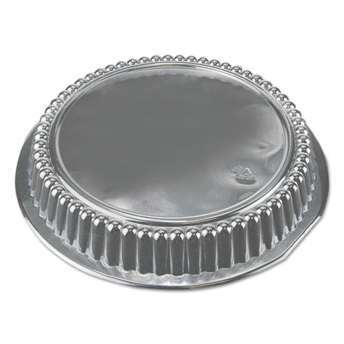 Picture of Dome Lids for 7" Round Containers, 7" Diameter, Clear, Plastic, 500/Carton