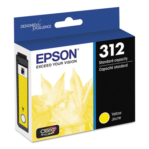 Picture of T312420-S (312XL) Claria Ink, 360 Page-Yield, Yellow