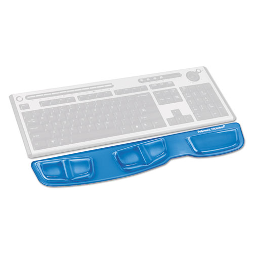 Picture of Gel Keyboard Palm Support, 18.25 x 3.37, Blue