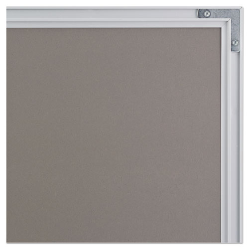 Picture of Dry Erase Board, 36" x 24", White Surface, Satin Aluminum Frame