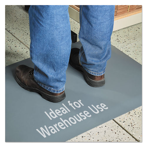 Picture of Pro Top Anti-Fatigue Mat, PVC Foam/Solid PVC, 24 x 36, Gray