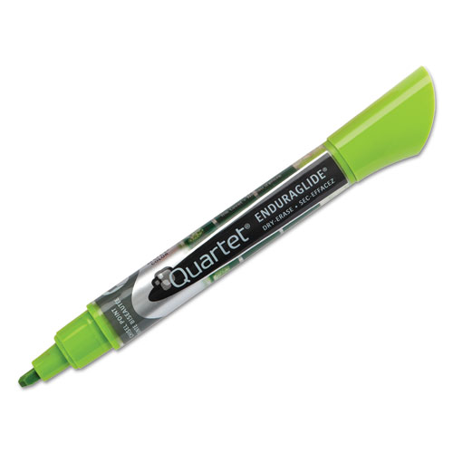 Picture of EnduraGlide Dry Erase Marker, Broad Chisel Tip, Nine Assorted Colors, 12/Set