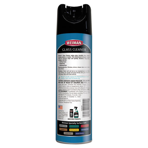 Picture of Foaming Glass Cleaner, 19 oz Aerosol Spray Can