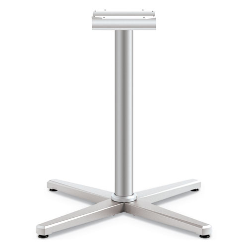 Picture of Arrange X-Leg Base for 42" to 48" Tops, 32w x 32d x 28h, Silver