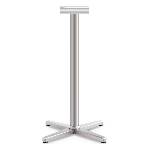 Picture of Arrange X-Leg Base for 30" to 36" Tops, 25.59w x 25.59d x 40h, Silver