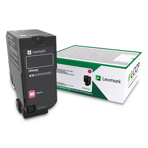 Picture of 74C0HMG High-Yield Toner, 12,000 Page-Yield, Magenta
