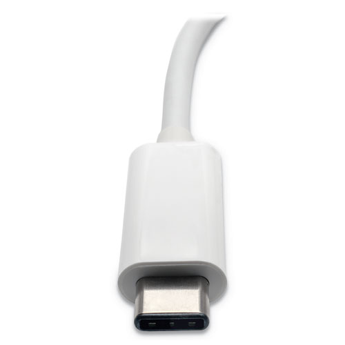 Picture of USB 3.1 Gen 1 USB-C to DVI Adapter, USB-C PD Charging Port, 3", White