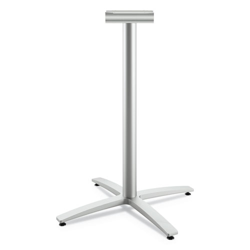 Picture of Between Standing-Height X-Base for 42" Table Tops, 32.68w x 41.12h, Silver
