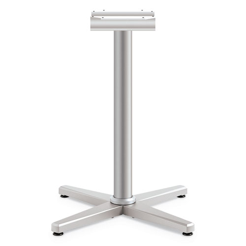 Picture of Arrange X-Leg Base for 30" to 36" Tops, 25.59w x 27.88h, Silver
