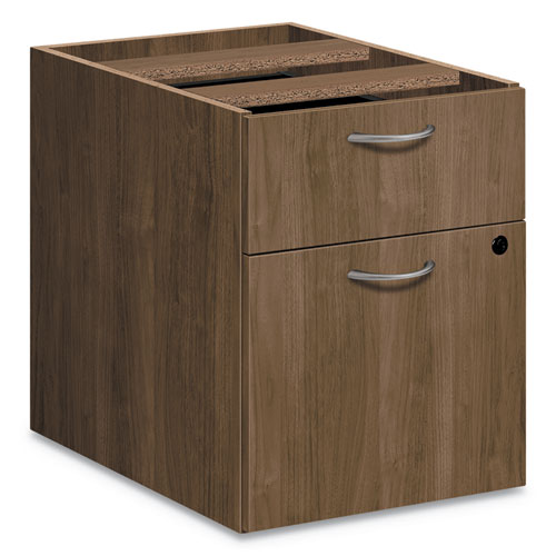 Picture of Foundation Hanging 3/4-Height Pedestal File, Left/Right, 2-Drawer: Box/File, Legal/Letter, Pinnacle, 15.42 x 20.41 x 20.58