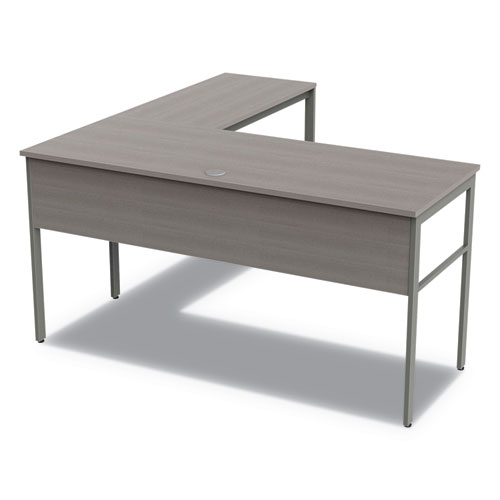 Picture of Urban Series L- Shaped Desk, 59" x 59" x 29.5", Ash