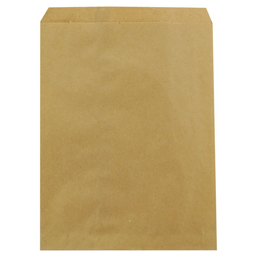 Picture of Kraft Paper Bags, 8.5" x 11", Brown, 2,000/Carton