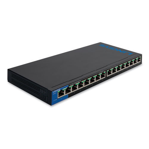 Picture of Business Desktop Gigabit PoE+ Switch, 16 Ports