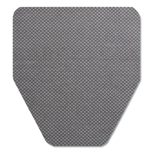 Picture of Komodo Urinal Mat, 18 x 20, Gray, 6/Carton