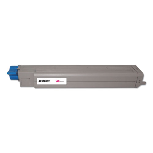 Picture of Remanufactured Magenta Toner (Type C7), Replacement for 42918902, 15,000 Page-Yield