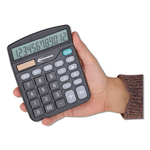 Picture of 15923 Desktop Calculator, 12-Digit LCD