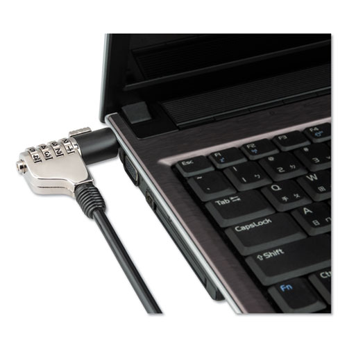 Picture of Combination Laptop Lock, 6 ft Steel Cable