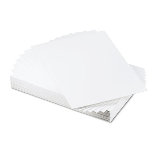 Picture of Foam Board, CFC-Free Polystyrene, 20 x 30, White Surface and Core, 25/Carton