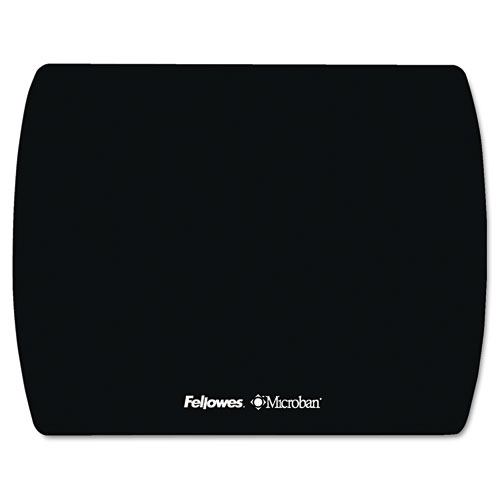 Picture of Ultra Thin Mouse Pad with Microban Protection, 9 x 7, Black