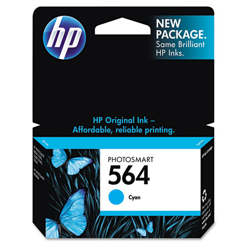 HP+564%2C+%28cb318wn%29+Cyan+Original+Ink+Cartridge