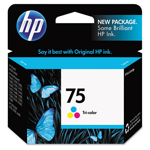 HP+75%2C+%28cb337wn%29+Tri-Color+Original+Ink+Cartridge