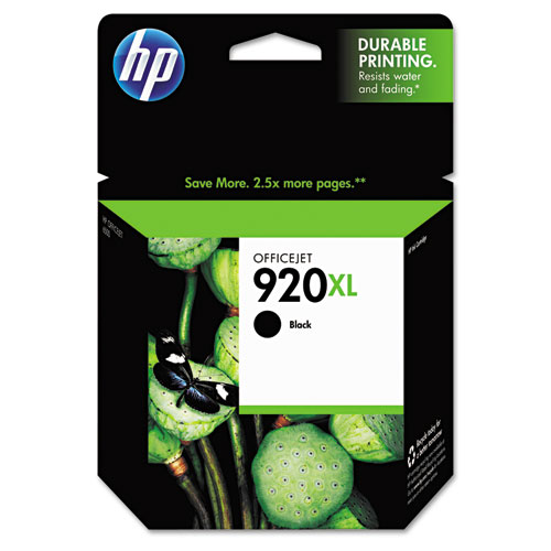 Picture of HP 920XL, (CD975AN) High-Yield Black Original Ink Cartridge