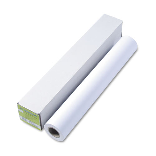 Picture of DesignJet Inkjet Large Format Paper, 6.1 mil, 24" x 100 ft, Coated White