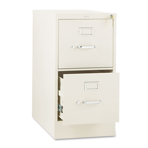Picture of 310 Series Vertical File, 2 Letter-Size File Drawers, Putty, 15" x 26.5" x 29"