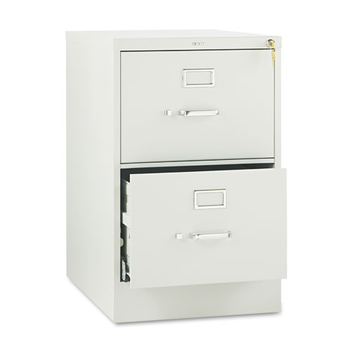 Picture of 510 Series Vertical File, 2 Legal-Size File Drawers, Light Gray, 18.25" x 25" x 29"