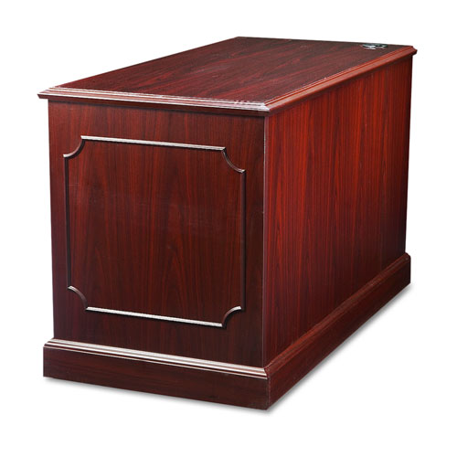 Picture of 94000 Series "L" Workstation Right Return, 48w x 24d x 29.5h, Mahogany