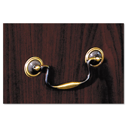 Picture of 94000 Series "L" Workstation Right Return, 48w x 24d x 29.5h, Mahogany