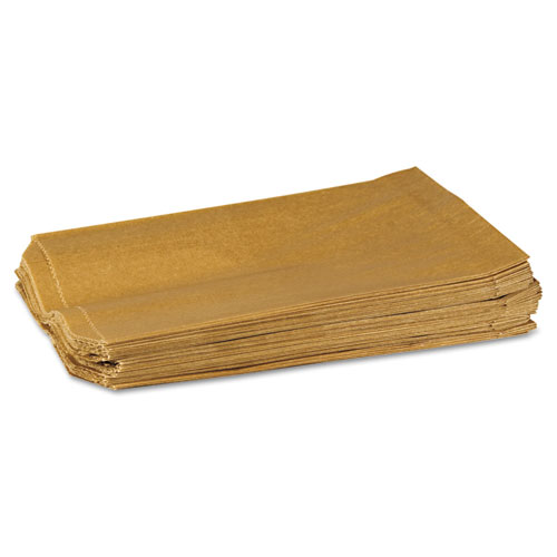 Picture of Napkin Receptacle Liners, 7.5" x 3" x 10.5", Brown, 500/Carton
