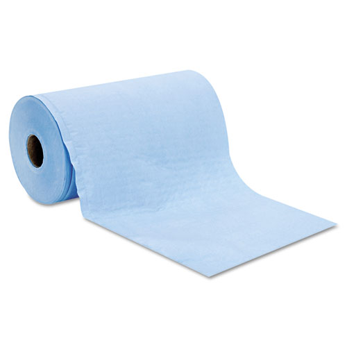 Picture of Prism Scrim Reinforced Wipers, 4-Ply, 9.75" x 275 ft, Unscented, Blue, 6 Rolls/Carton