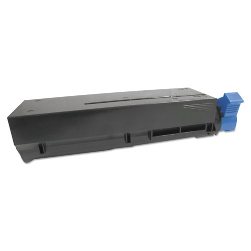 Picture of Remanufactured Black High-Yield Toner, Replacement for 45807105, 7,000 Page-Yield