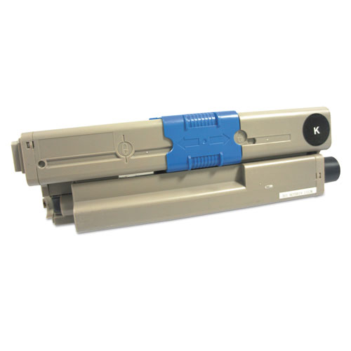 Picture of Remanufactured Black Toner, Replacement for 44469801, 3,500 Page-Yield