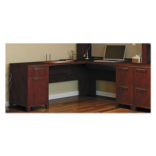 Picture of Enterprise Collection L-Desk Surface, 70.13" x 70.13" x 29.75", Harvest Cherry, (Box 2 of 2)