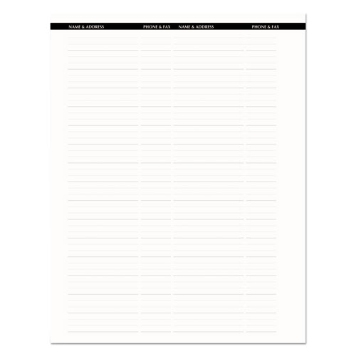 Picture of Academic Year Recycled Professional Weekly Planner, 11 x 8.5, Black Wirebound Soft Cover, 12-Month (Aug to July): 2024-2025