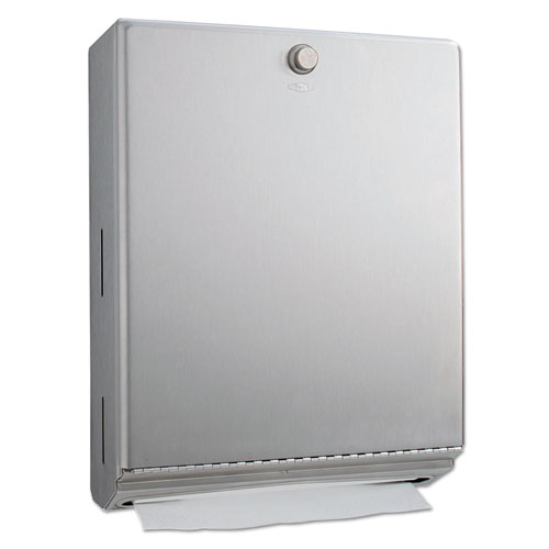 Picture of ClassicSeries Surface-Mounted Paper Towel Dispenser, 10.81 x 3.94 x 14.06, Satin
