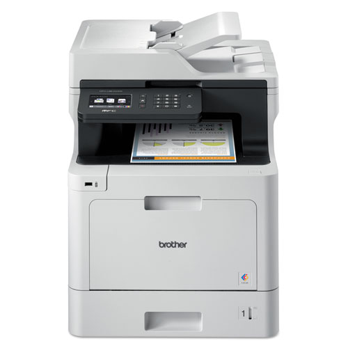 Picture of MFCL8610CDW Business Color Laser All-in-One Printer with Duplex Printing and Wireless Networking