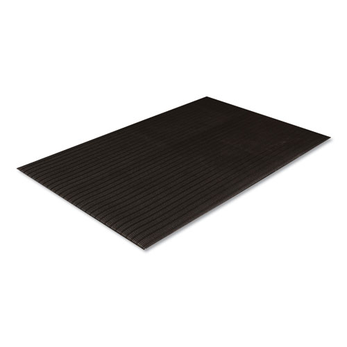 Picture of Ribbed Vinyl Anti-Fatigue Mat, 36 x 60, Black