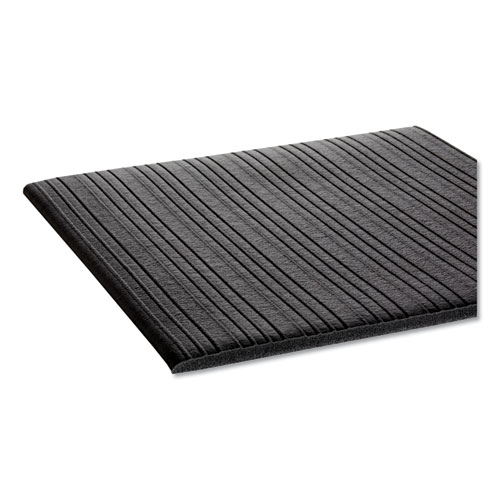 Picture of Ribbed Vinyl Anti-Fatigue Mat, 36 x 60, Black