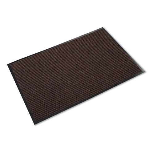 Picture of Needle Rib Wipe and Scrape Mat, Polypropylene, 36 x 120, Brown