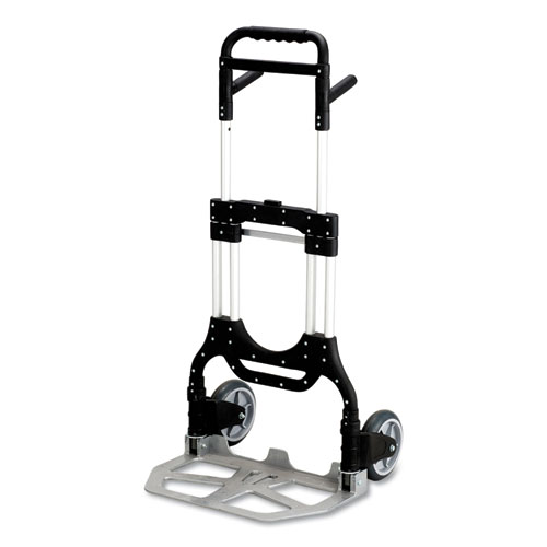 Picture of Stow-Away Heavy-Duty Hand Truck, 500 lb Capacity, 23 x 24 x 50, Aluminum