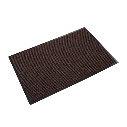 Picture of Needle Rib Wipe and Scrape Mat, Polypropylene, 36 x 60, Brown